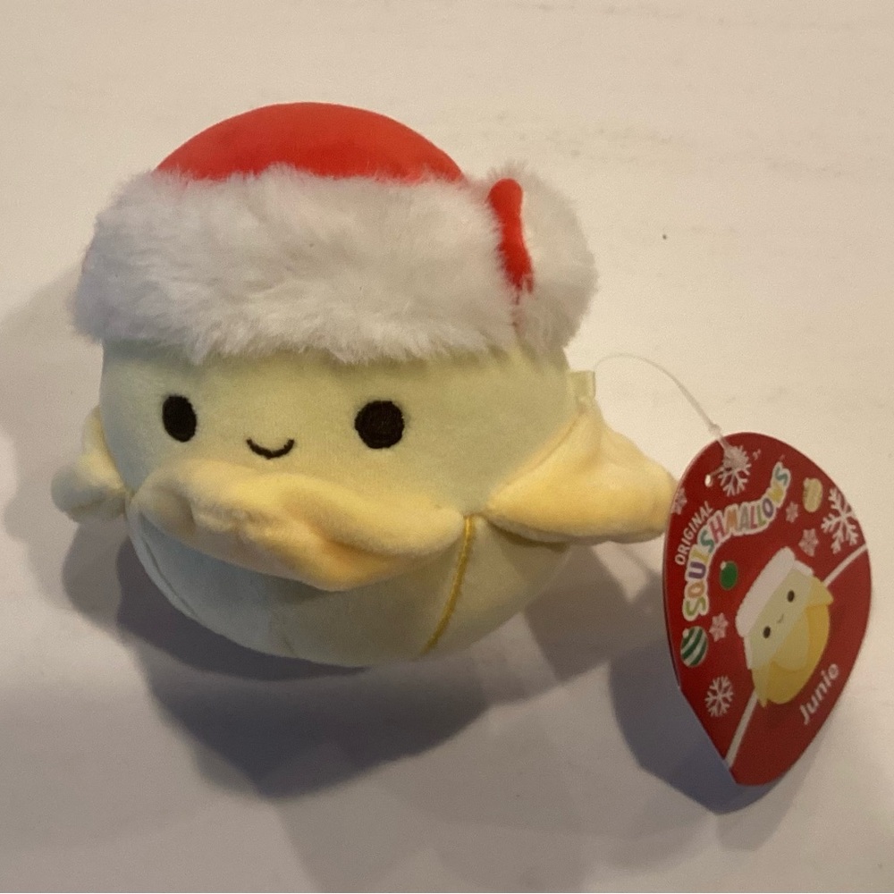 Squishmallows Holiday Theme Plush Toy, Junie, 4.5”, New With Tag